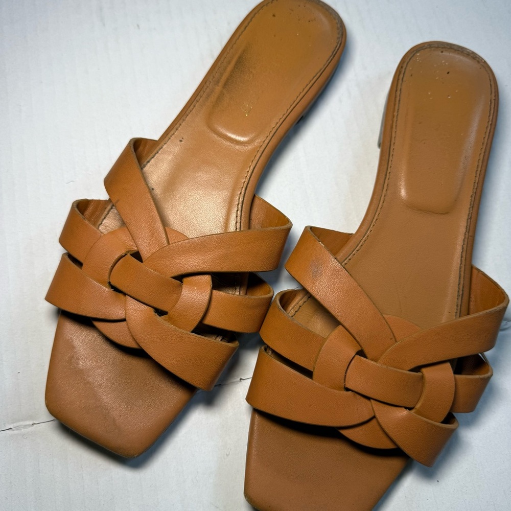Yves Saint Laurent Tribute Mules Sandals - Picture 2 of 8